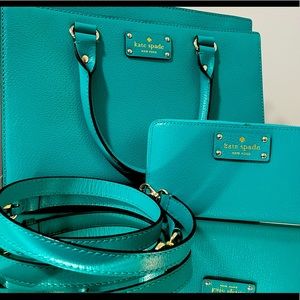 Kate Spade Wellesley Durham Bag & BiFold Wallet